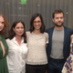Ruth Wilson, Maura Tierney, showrunner Sarah Treem, Joshua Jackson and Julia Goldani Telles of The Affair.